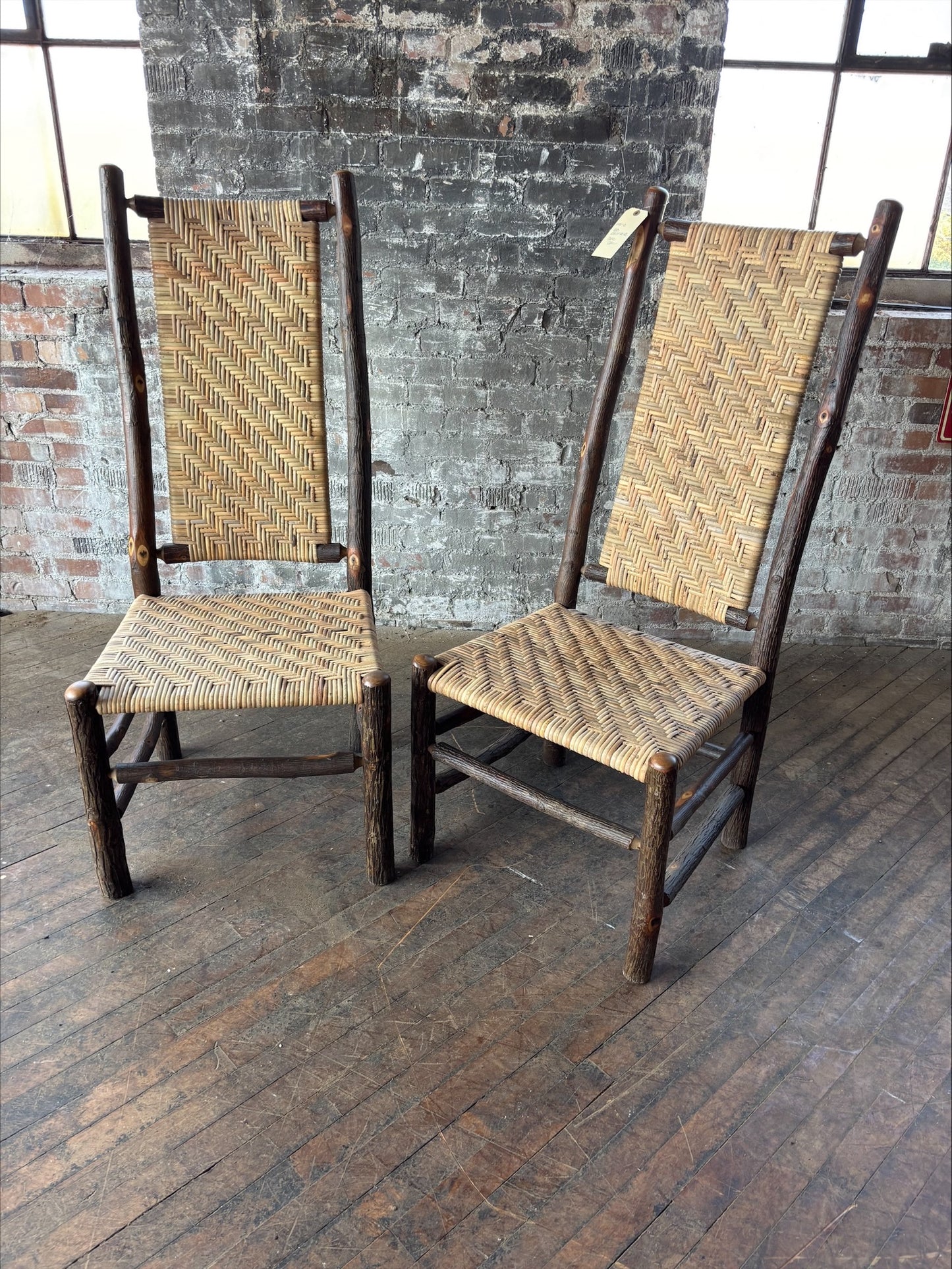 High Back Side Chair Set of Two-PRICED REDUCED (20% OFF SALE) - FREE SHIPPING