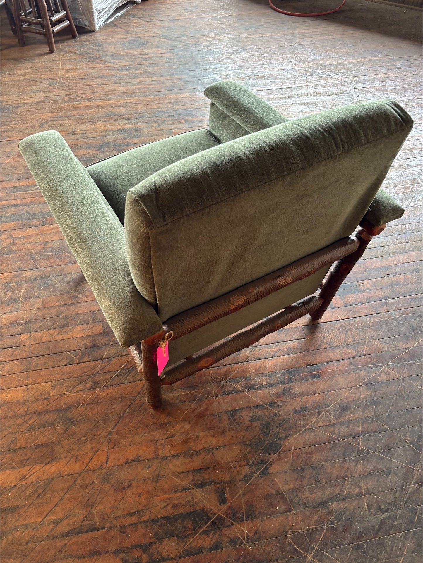 Don't Feed the Bears Chair w/accent pillow - FREE SHIPPING