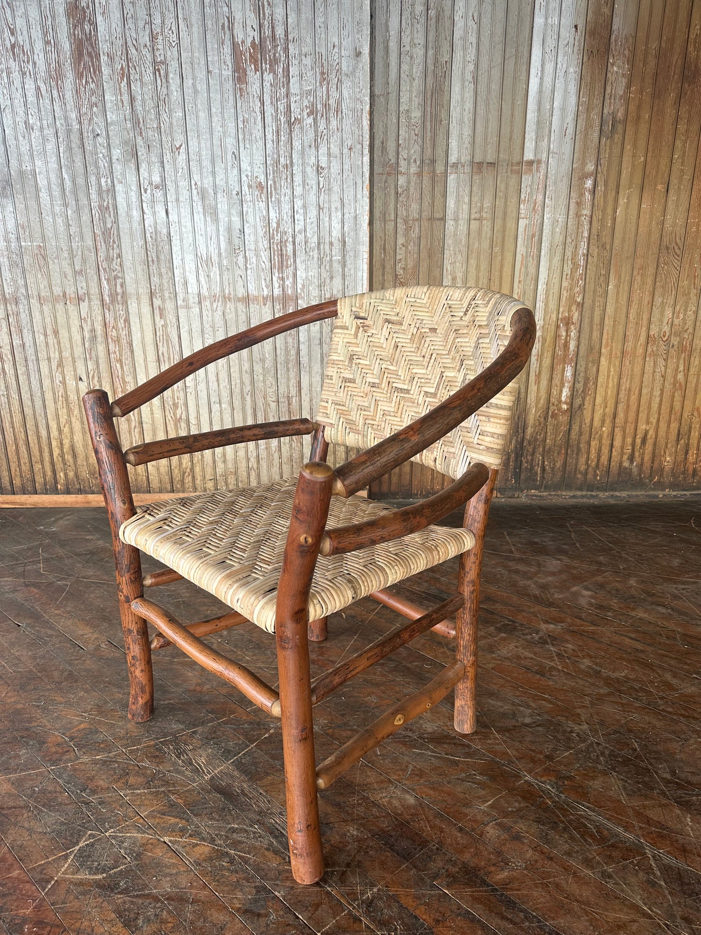 Two Hoop Chair - Herringbone - FREE SHIPPING
