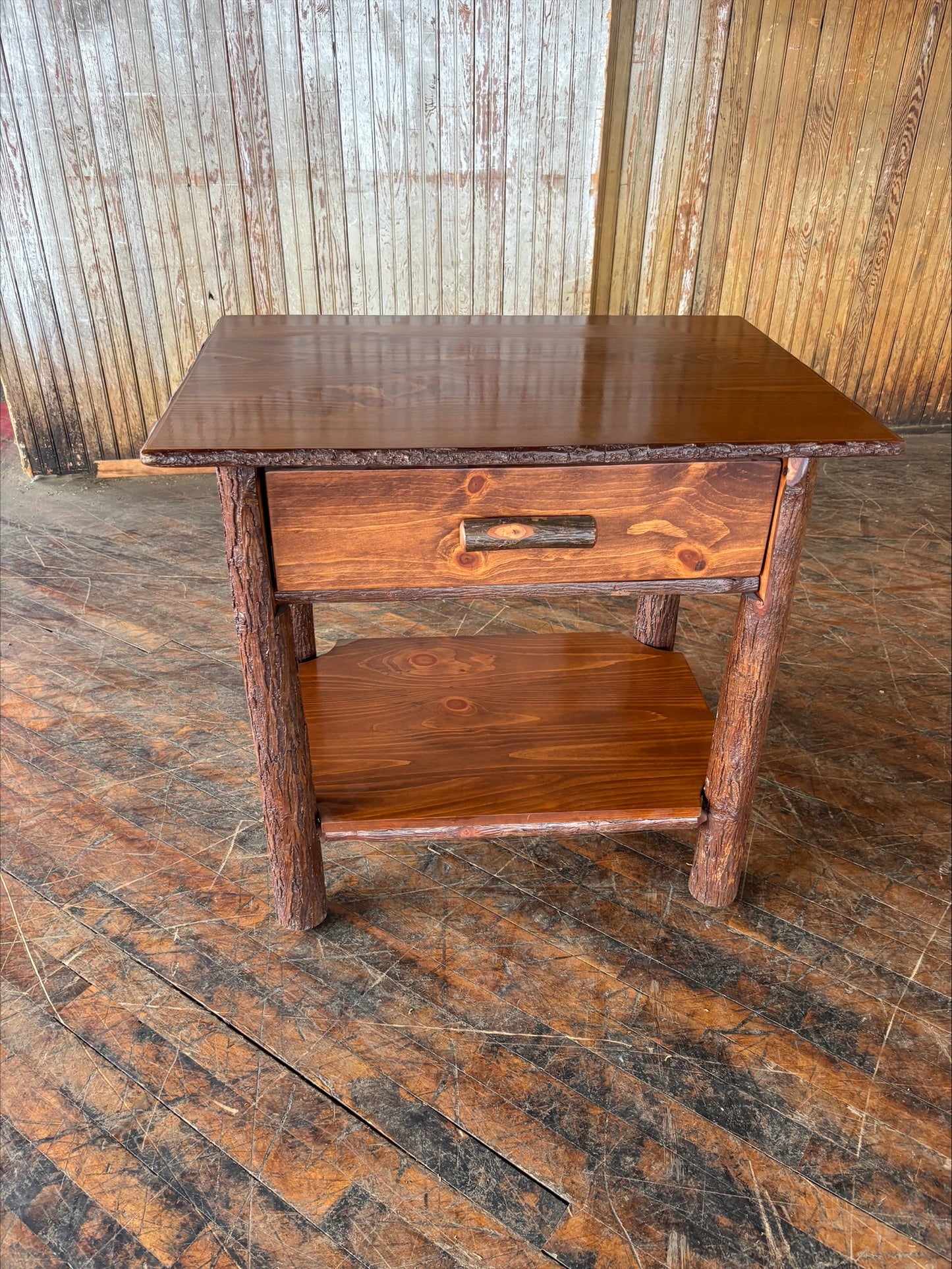 Old Hickory Nightstand - FREE SHIPPING