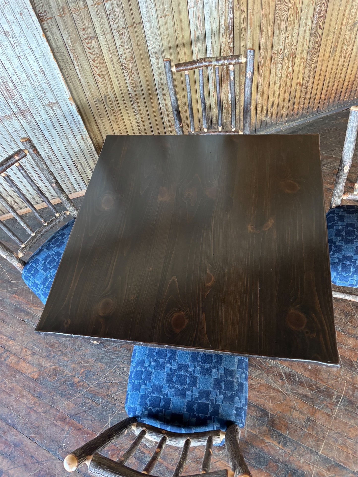 Pine Dining Table and 4 Chair Set - FREE SHIPPING