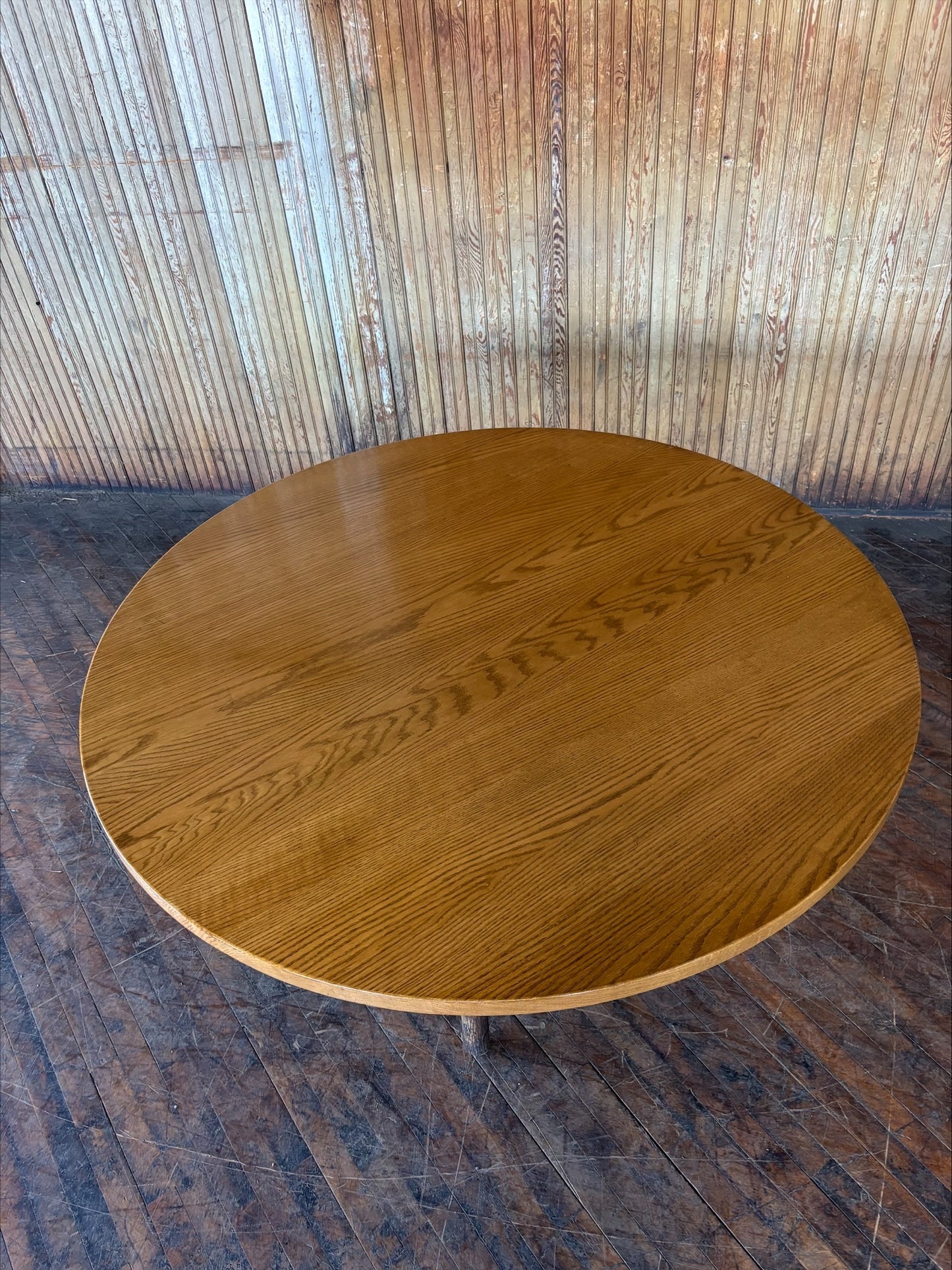 60" Oak Dining Table - FREE SHIPPING
