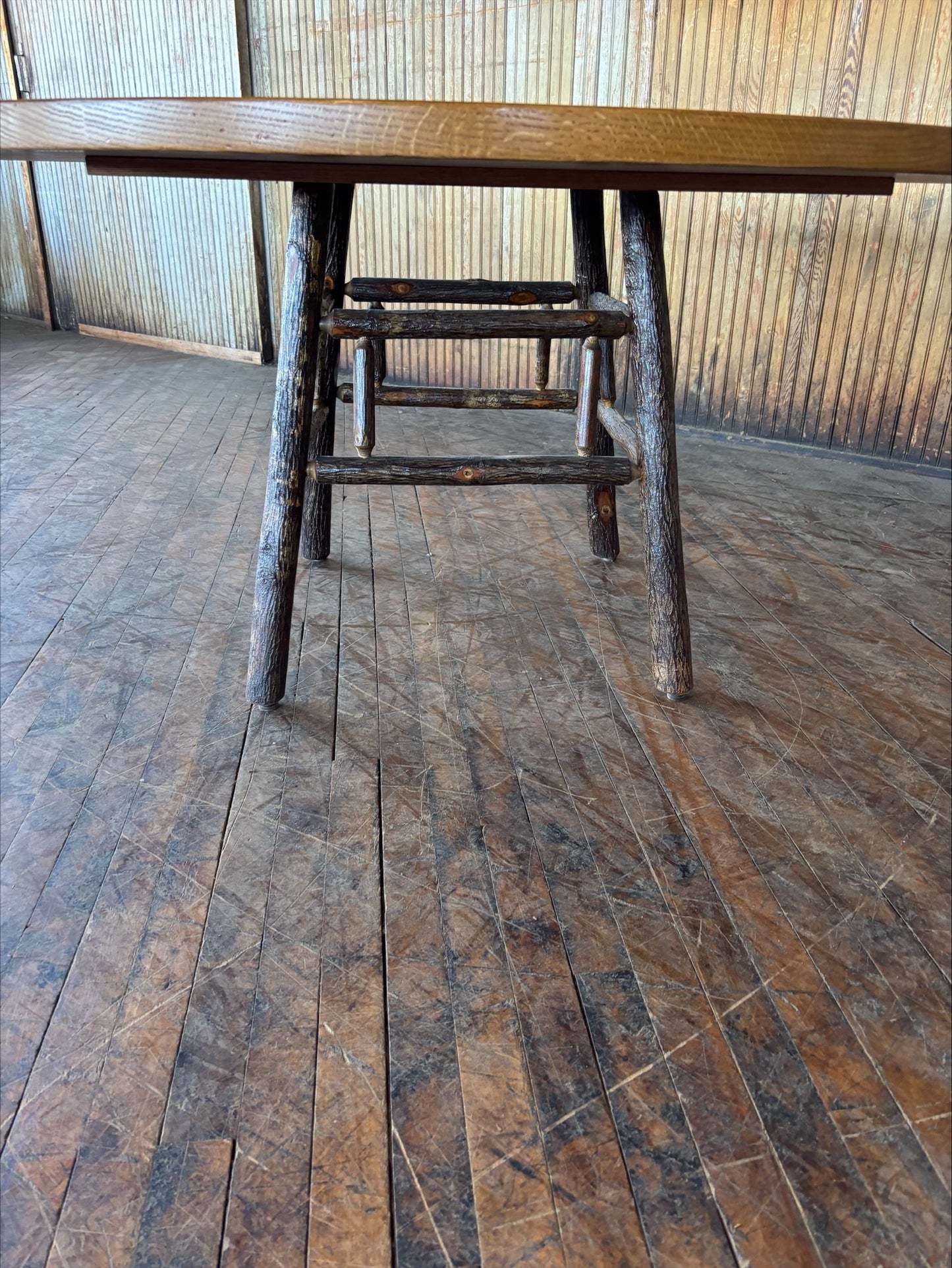 60" Oak Dining Table - FREE SHIPPING