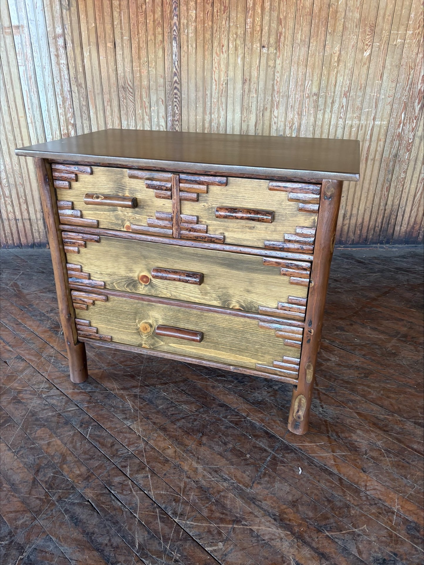 Old Hickory 3 drawer Dresser - FREE SHIPPING