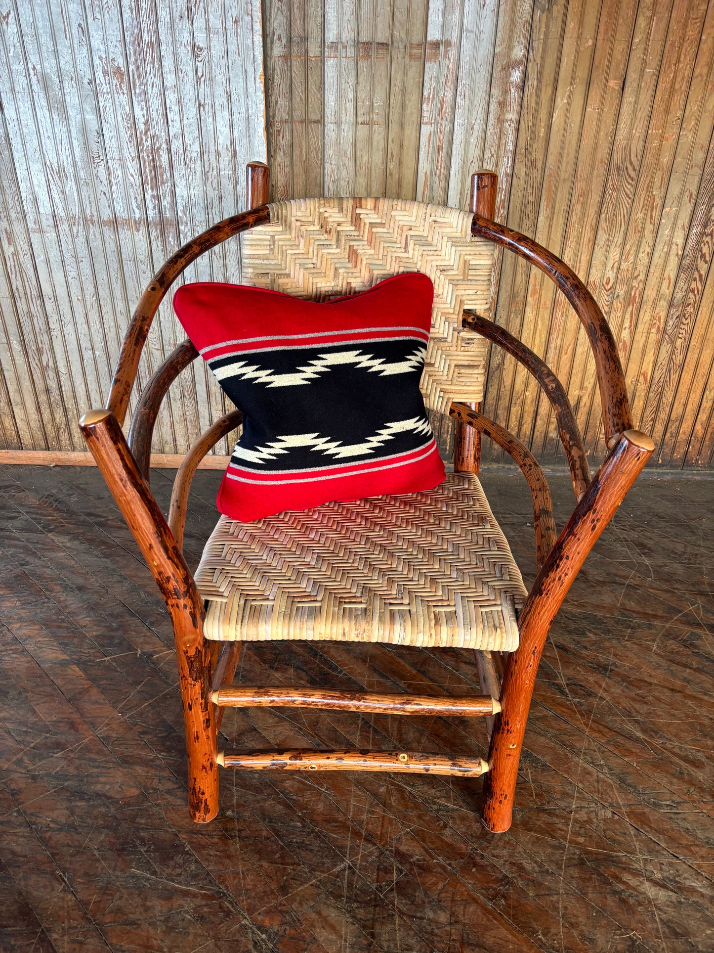 Old Hickory Andrew Jackson Chair with pillow - FREE SHIPPING