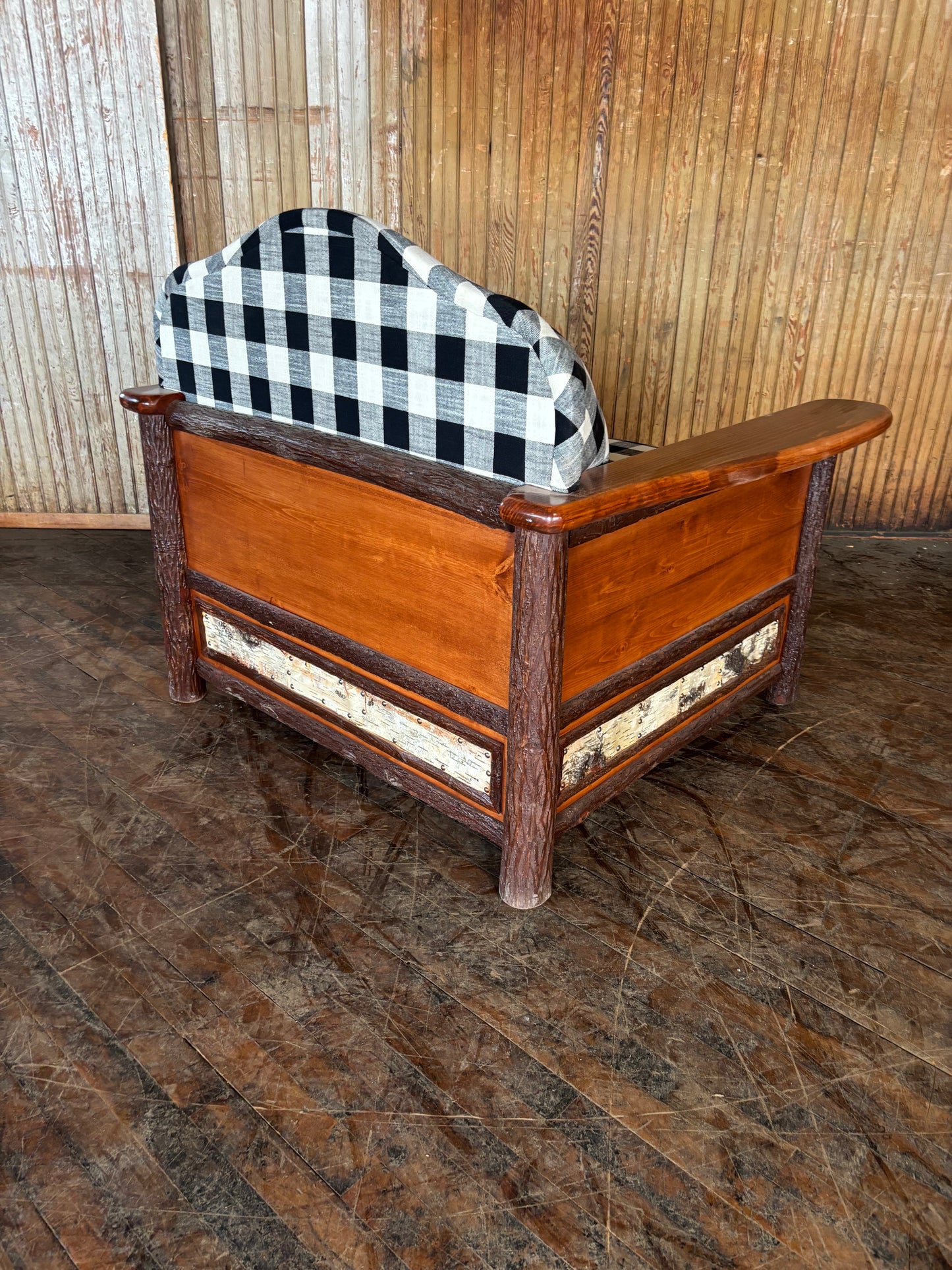 Woodland Lounge Chair in Pine- FREE SHIPPING