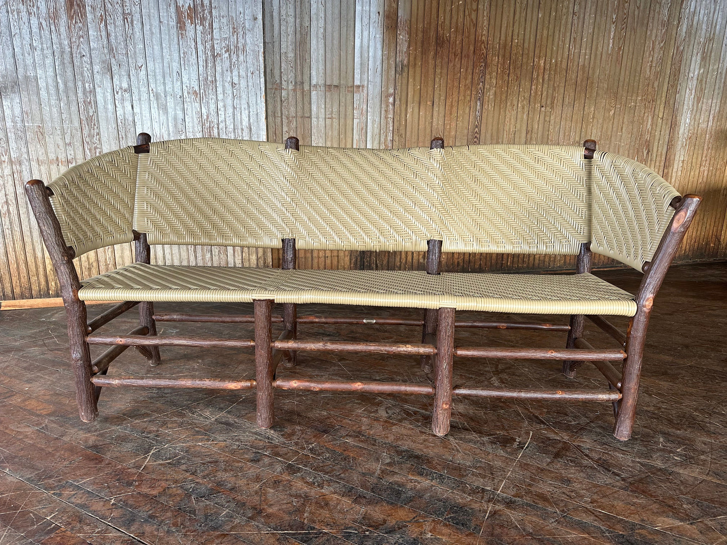 No. 120 Vintage Settee Plush Pillows Included!!- FREE SHIPPING