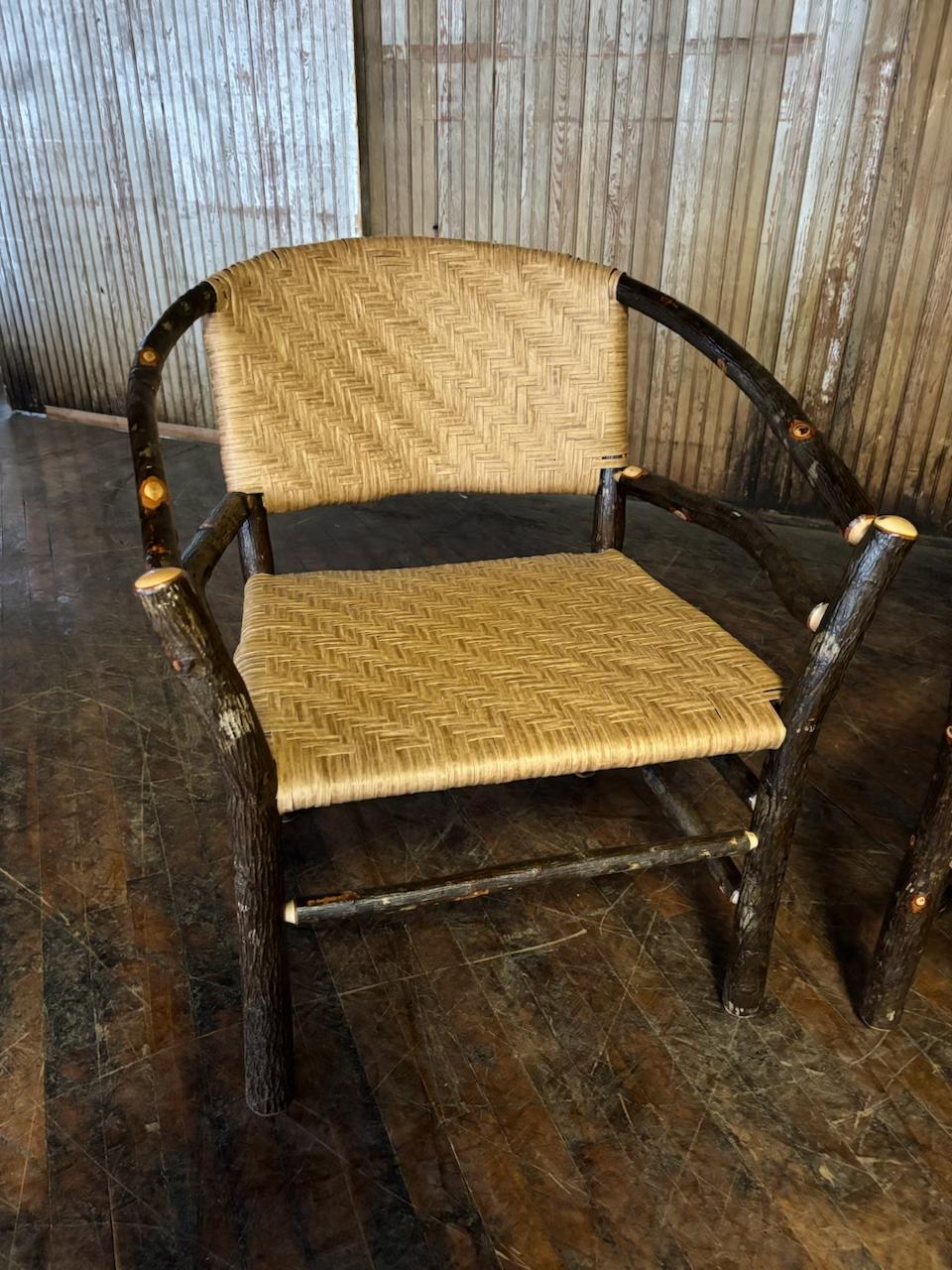 Old Hickory Large Two Hoop Chair Set - FREE SHIPPING