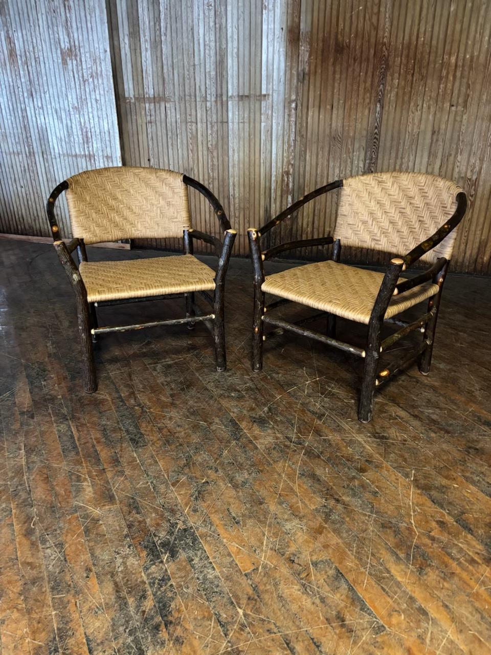 Old Hickory Large Two Hoop Chair Set - FREE SHIPPING