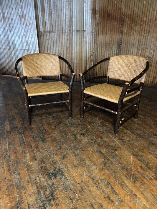 Old Hickory Large Two Hoop Chair Set - FREE SHIPPING
