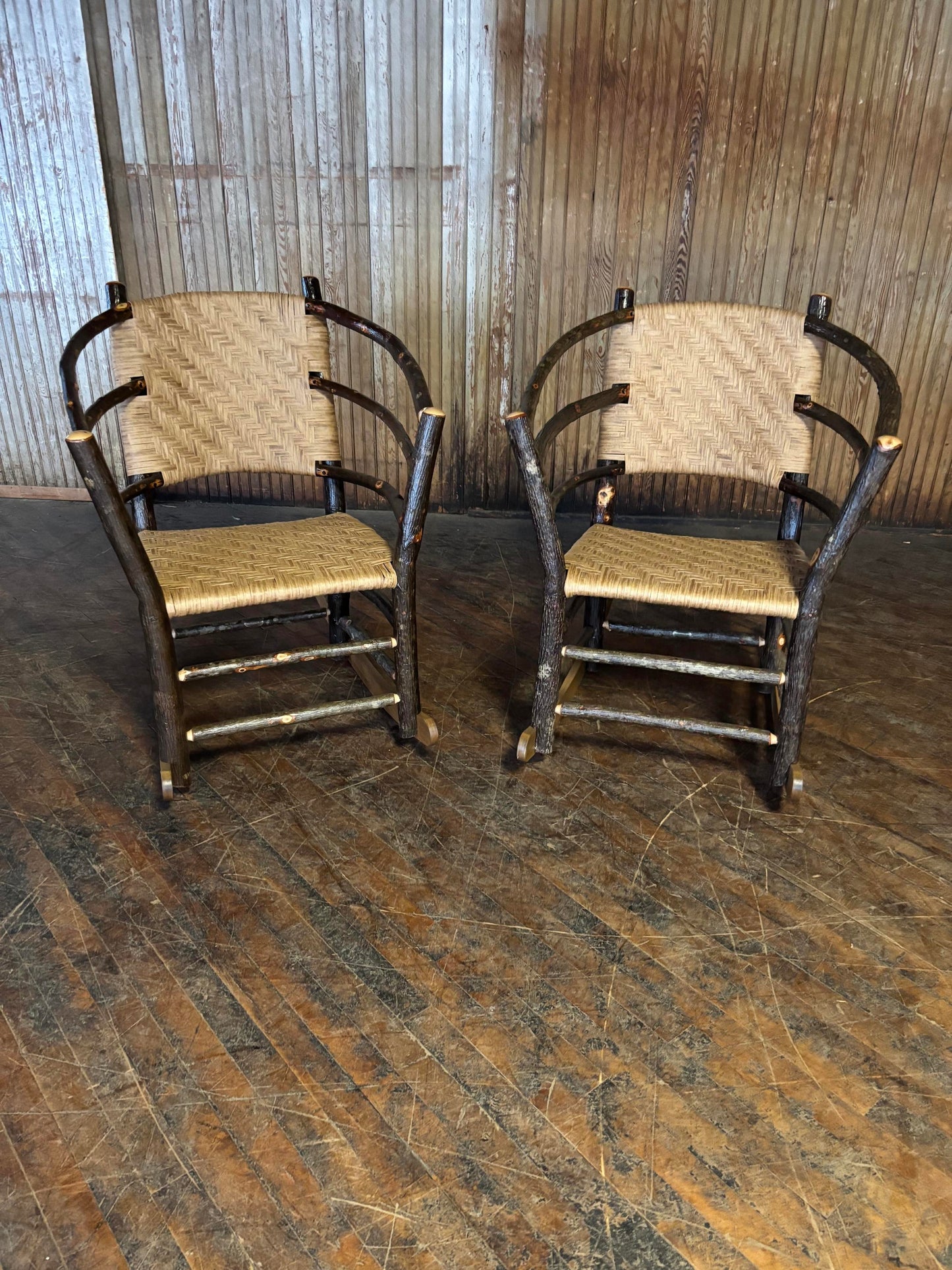 Old Hickory Andrew Jackson Rocker Set - FREE SHIPPING