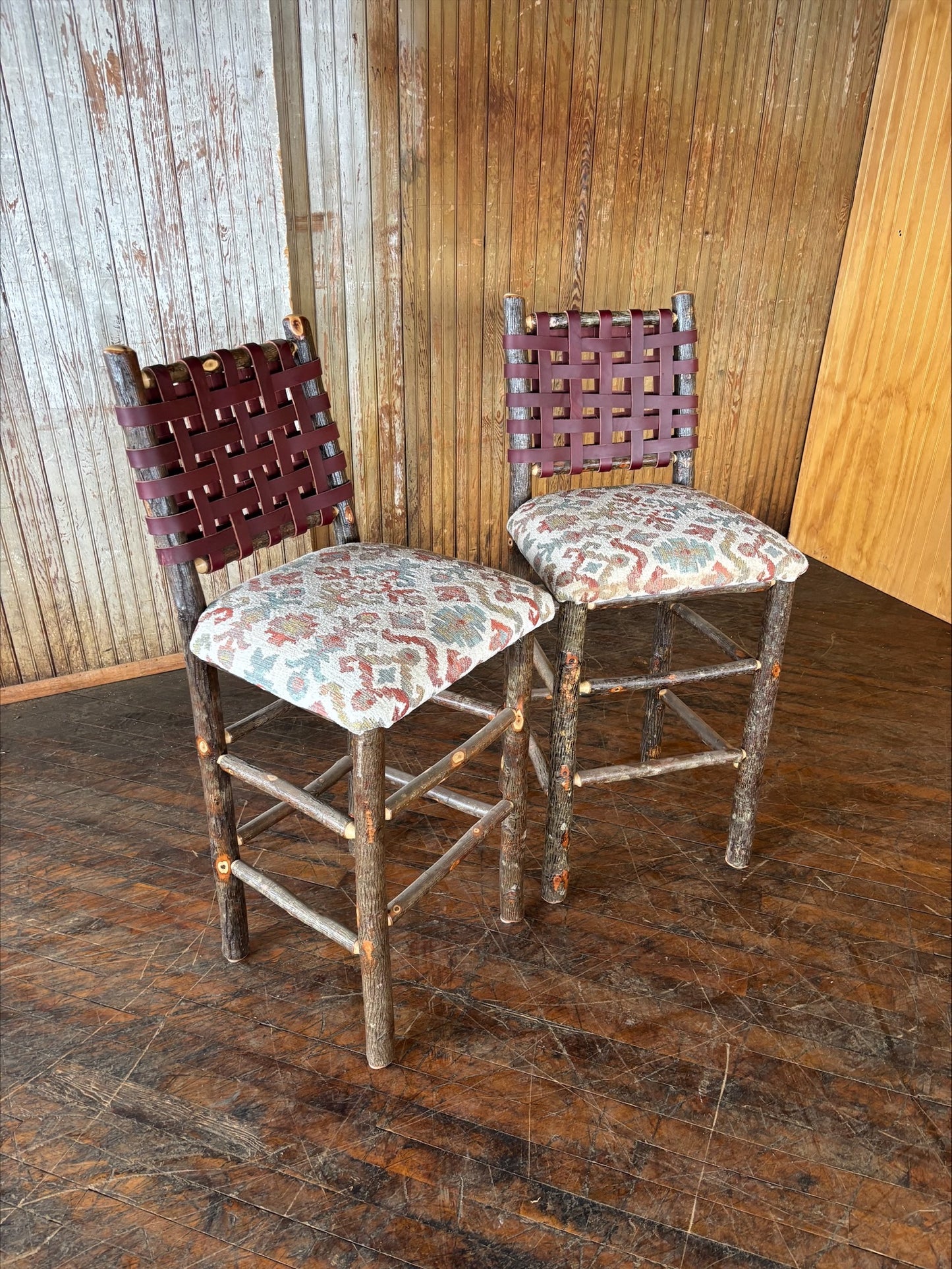 Lodge Barstool Set - FREE SHIPPING