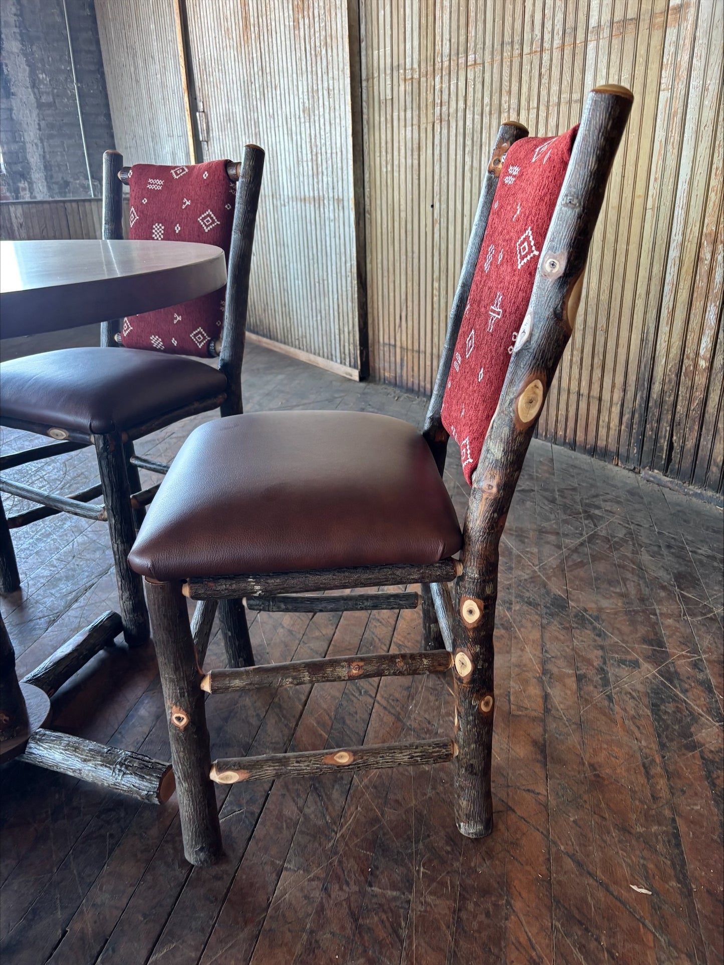Walnut Dining Table and 4 Chair Set - FREE SHIPPING