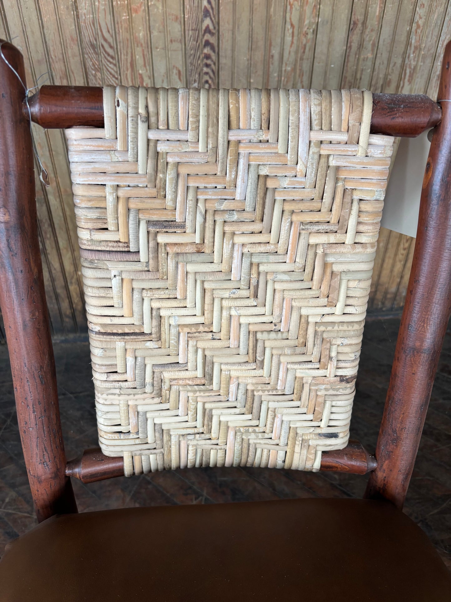 Old Hickory Barstools set of 4- FREE SHIPPING