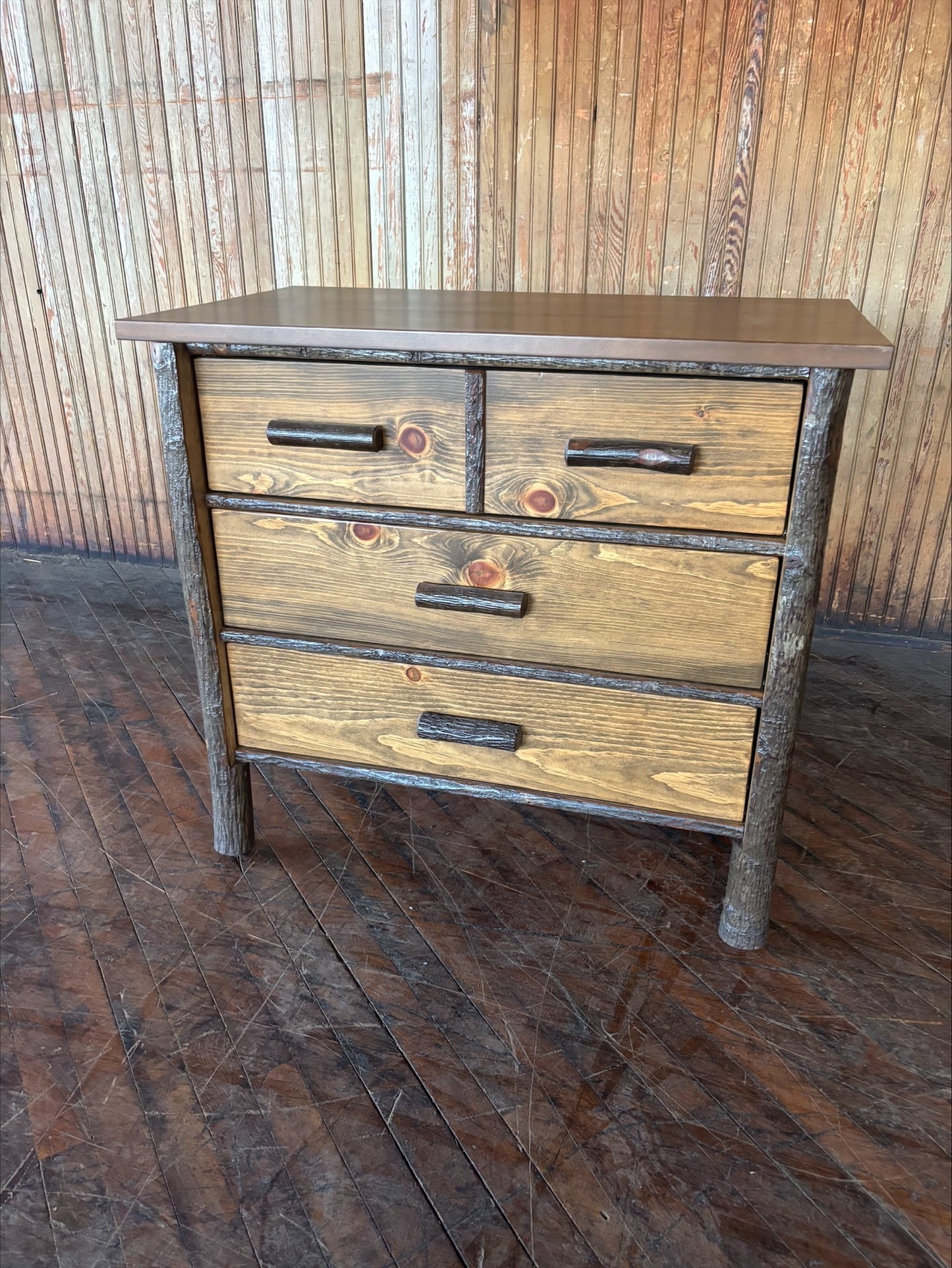 Old Hickory 3 drawer Dresser - FREE SHIPPING