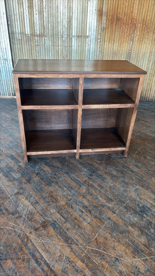 Hickory Bookcase  - FREE SHIPPING