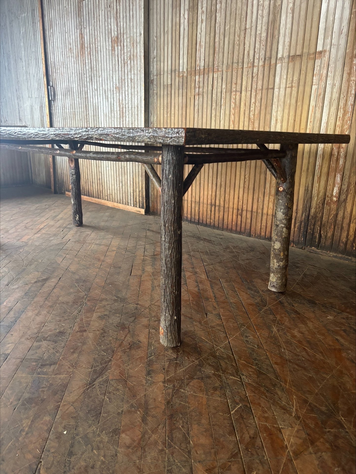 Hickory Dining Table - FREE SHIPPING