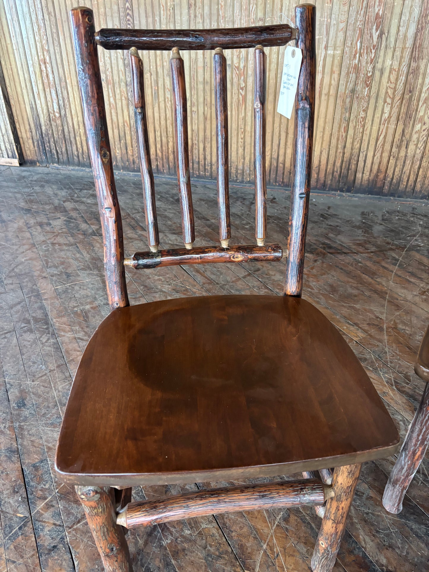 Side Chair Wooden Seat Set of Two - FREE SHIPPING